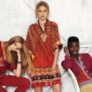 Anthropologie Tanvi Kedia "Sumana" Tunic Dress